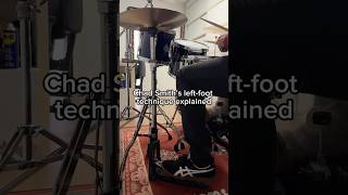 Chad Smith’s left-foot technique explained #chadsmith #drums #tutorial #rhcp #drummer