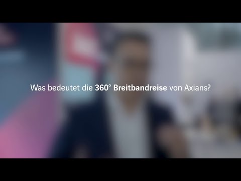 Axians Deutschland CEO Jacques Diaz auf der ANGA COM 2022