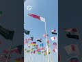 Flag Plaza along Corniche is the latest attraction in Qatar