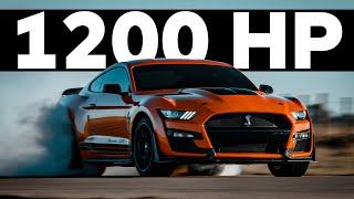 TIRE SHREDDING 1200 HP Mustang GT500 // VENOM 1200 by HENNESSEY