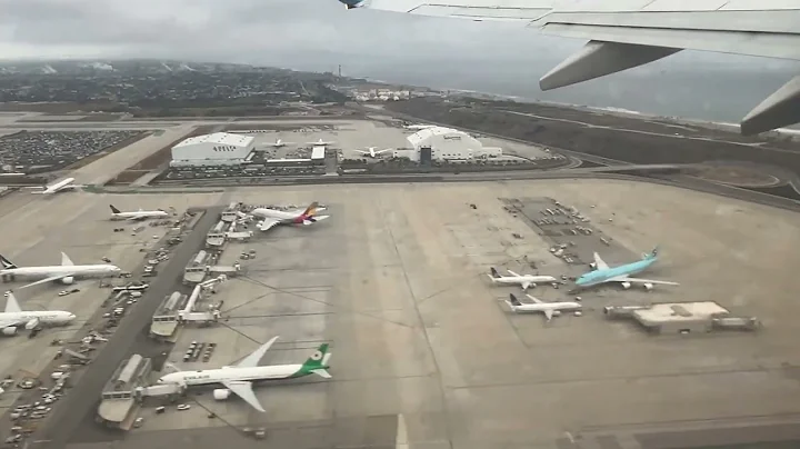 Westjet 737 Taking off from Los Angeles International Airport in June 2025
