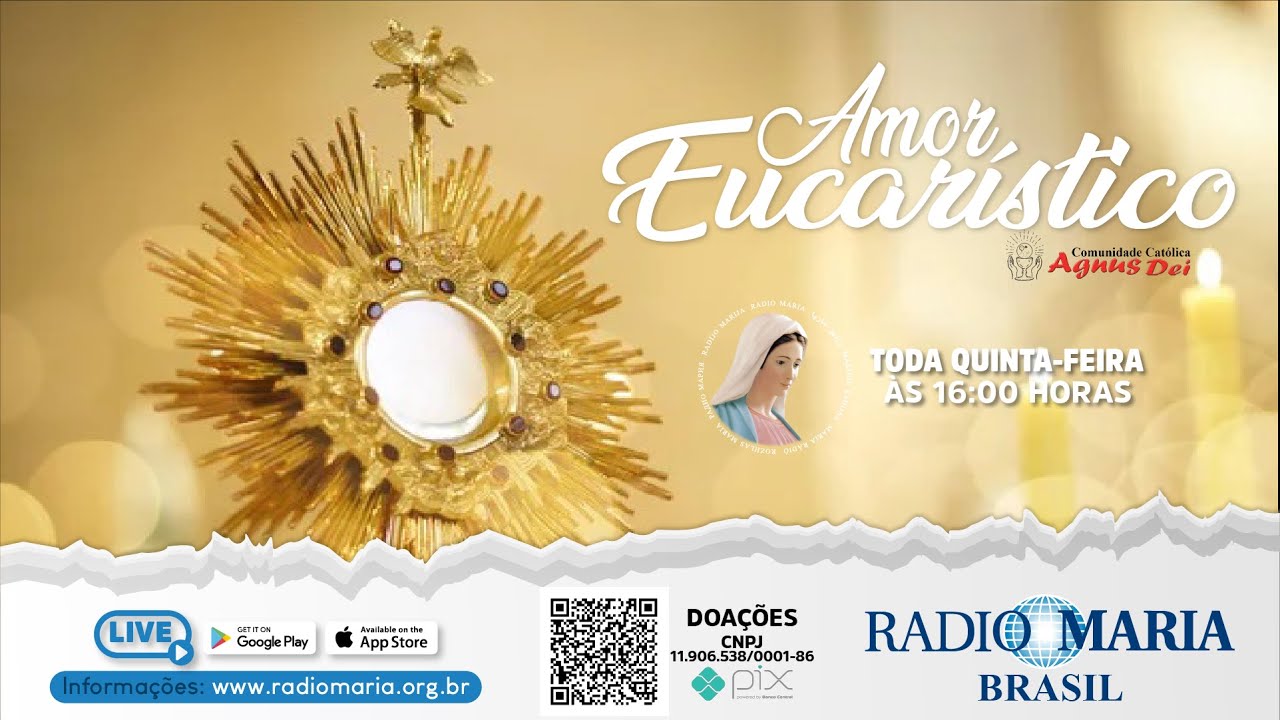 Amor Eucarístico Rádio Maria Brasil 27/10/2022 YouTube