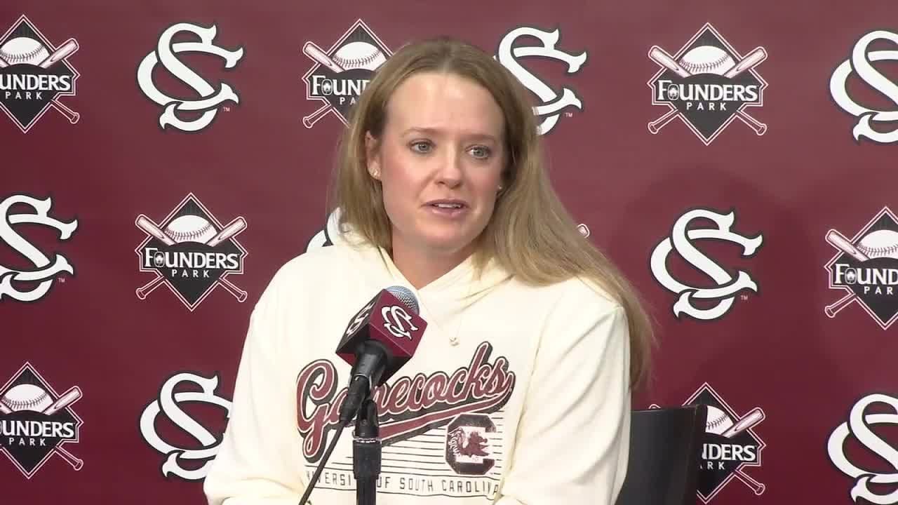 Gamecocks Softball head coach Ashley Chastain Woodard preseason press conference