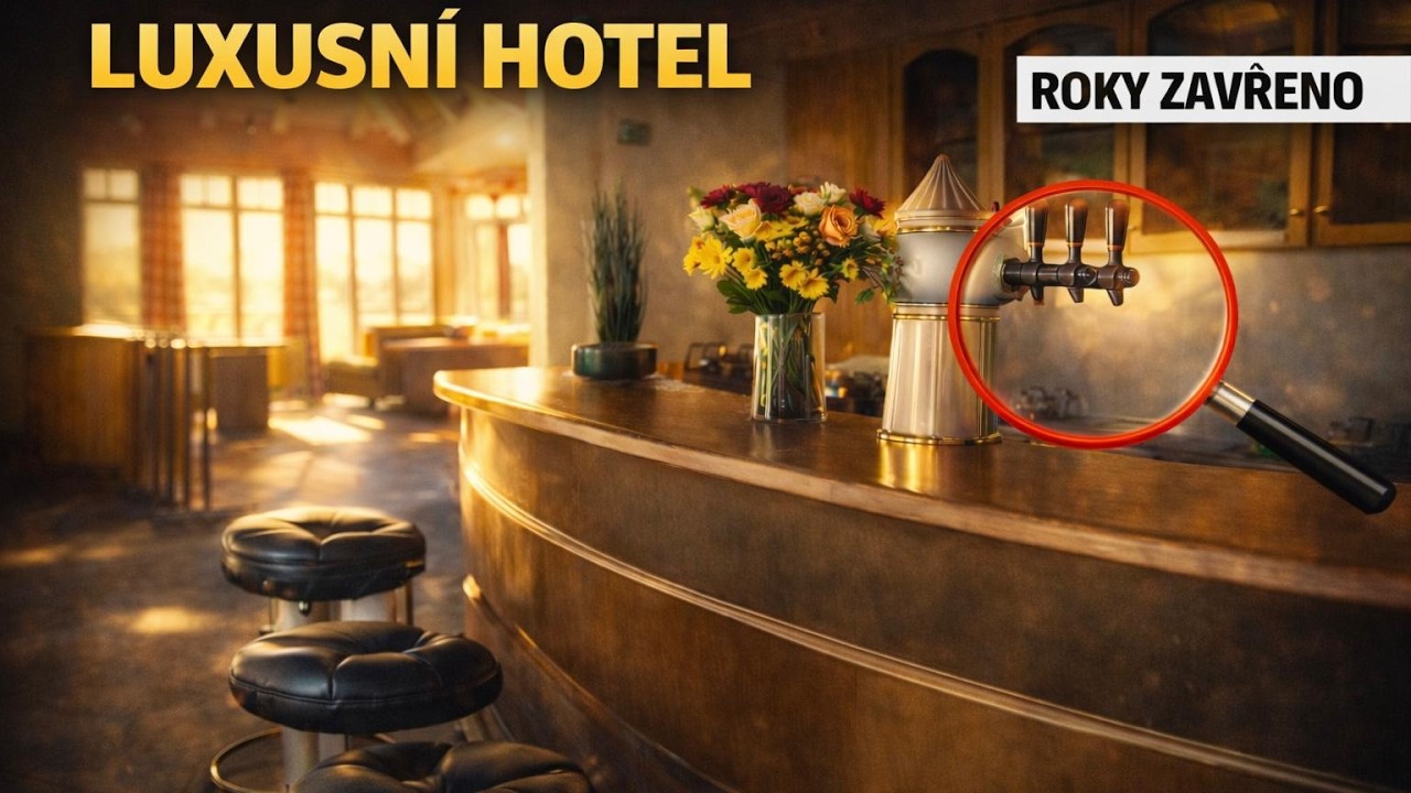 URBEX - Kdysi luxus, dnes zapomenutý hotel. Hotel roky zavřený