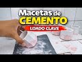 😱 Mira Cómo Mejora con el Lijado (Macetas de Cemento)