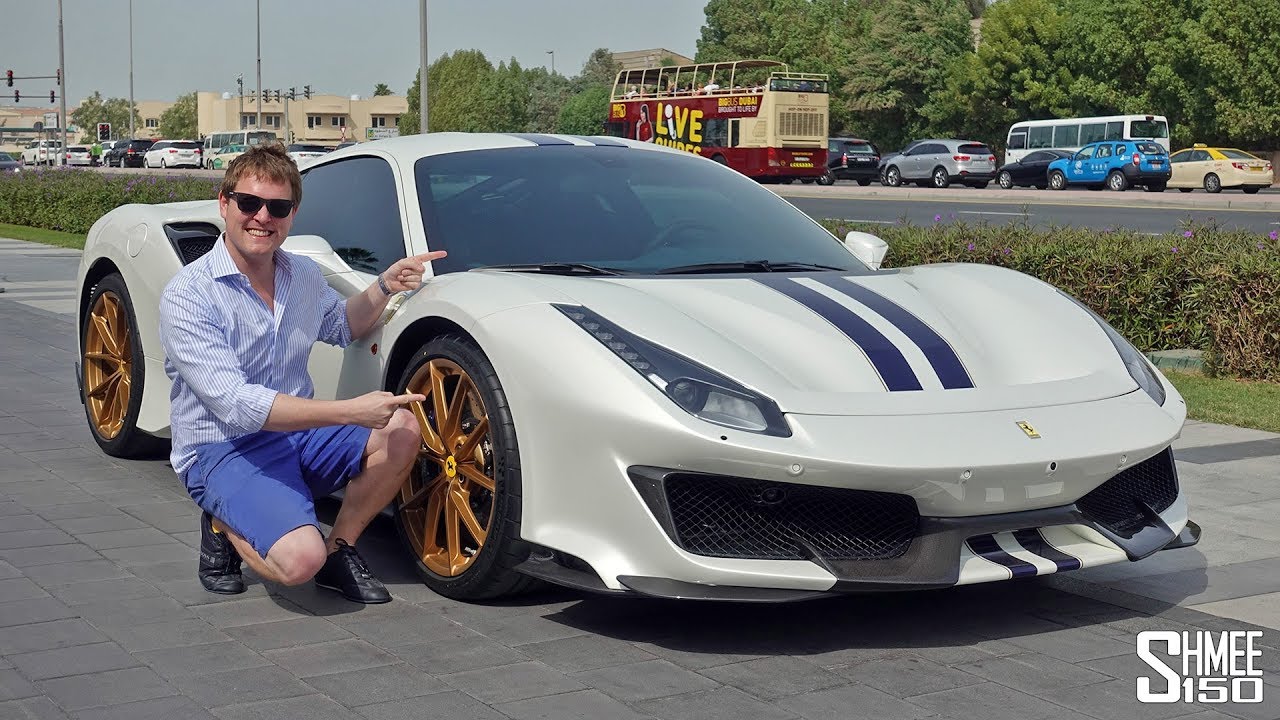 Check Out His Brand New Ferrari 488 Pista Vloggest