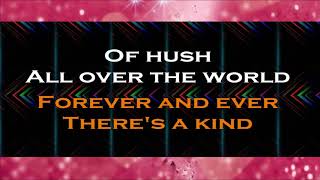 BOSSANOVA - THERE'S A KIND OF HUSH (KARAOKE VERSIONS)(NO MELODY GUIDE)