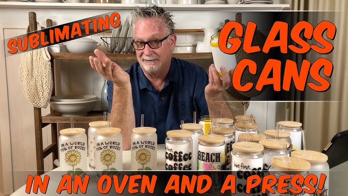 sublimating glass cans with no shrink wrap｜TikTok Search