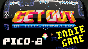 GET OUT of this dungeon [PICO-8 Game Trailer]
