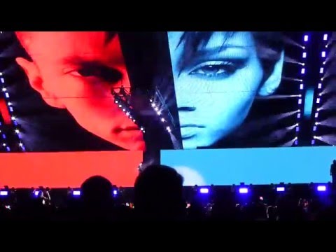 NUMB NO LOVE RUN THIS TOWN LIVE YOUR LIFE EMINEM RIHANNA MONSTER TOUR 1 Of 27