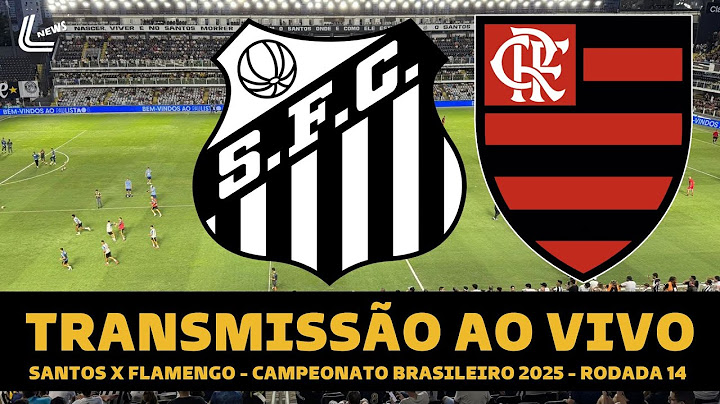 FLAMENGO X SANTOS AO VIVO DIRETO DA VILA BELMIRO - BRASILEIRÃO 2025 - 14ª RODADA