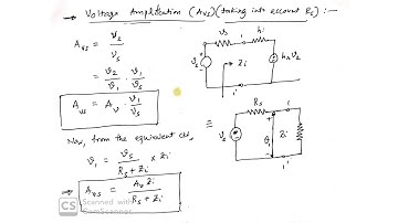 Analyzing Two Port Network using Hybrid Model (Part 3)