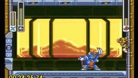 Mega Man X3 JP.ver Any% SpeedRun in 40:54 - part.2