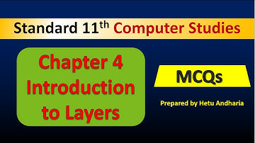 Computer Studies class 11 GSEB MCQs of Chapter 4 English Medium