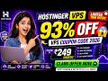 Hostinger Coupon Code-Hostinger Discount 2026 KVM 4 VPS ₹3,021 OFF 😱 | 12 Month Deal (Live Proof)