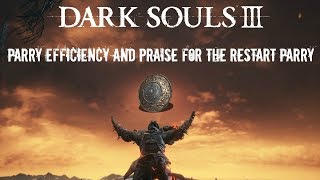 Parry Efficiency and praise for the restart parry
Restart parries are strong! Use them! Parry Efficiency and praise for the restart parry