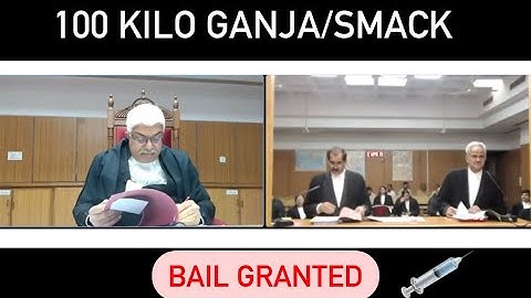100 Kilo Ganja Case ||How to get Bail in Commercial Quantity || NDPS Act 1985