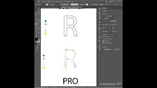 Adobe Illustrator Tips, How to Create Professional Pattern Fill Text Effects #shorts #adobetutorial