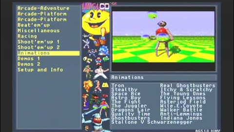 Amiga CD32 preview - 100 Multi-Game Compilation Disc