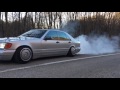 Burnout Mercedes S320 w140