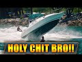 CRAZY DAD SWAMPS THE FAMILY!! | Haulover Boats at Haulover Inlet | Wavy Boats