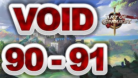 Void Mirror 90-91 Perfect 🔥 - Art of Conquest - Castle Lv. 31-32