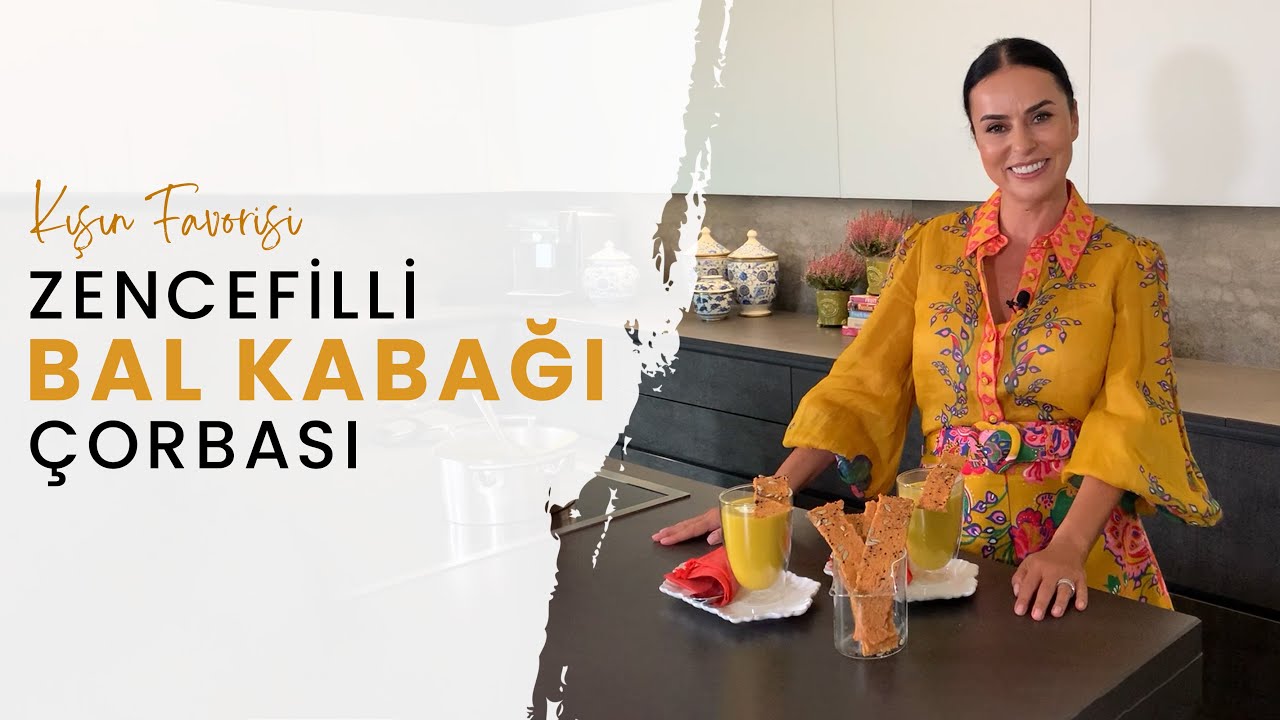 ZENCEFİLLİ BAL KABAĞI ÇORBASI #sonbahar #yemek #tarifler