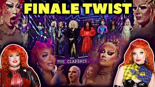 Drag Race S16 Finale Format Twist & Epic Lip Sync Smackdown + Ts Claps Back Online!