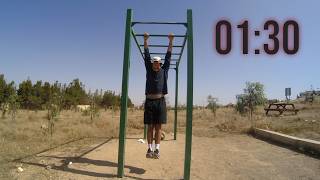 DEAD HANG HOLD / 1 MINUTE 30 SECONDS