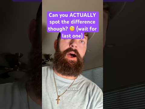 Can you ACTUALLY spot the difference though? 🧐 (wait for last one)