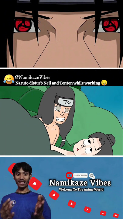 Neji was Disturb 😂 #naruto #namikazevibes #shorts