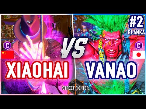 SF6 🔥 Xiaohai (JP) vs Vanao (Blanka) 🔥 Street Fighter 6