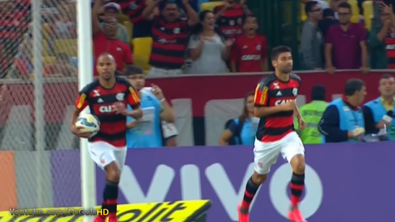 Gol de Eduardo da Silva, Flamengo 2 x 3 Fluminense - Brasileirão 31/05/2015 botafogo parana