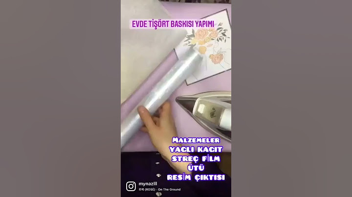 Evde Tişört Baskısı Yapımı!!