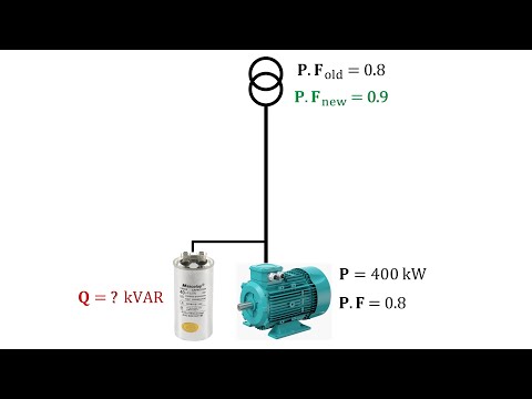 Video: How to Calculate Capacitor kVAR to Improve Power Factor | Step-by-Step Guide