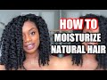 Moisturize Natural Hair with the LCO or LOC Method