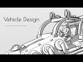 Vehicle Design in Blender 2.8 with Grease Pencil