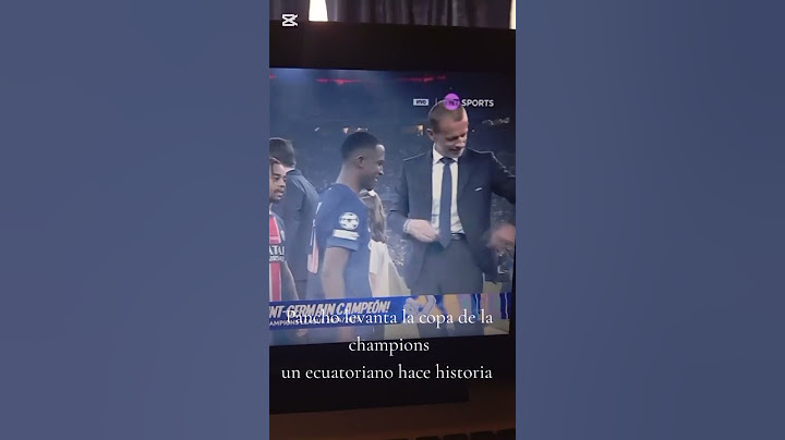 final de la champions PSG campeón Pancho levanta la copa #championsleague #tiktokvideo