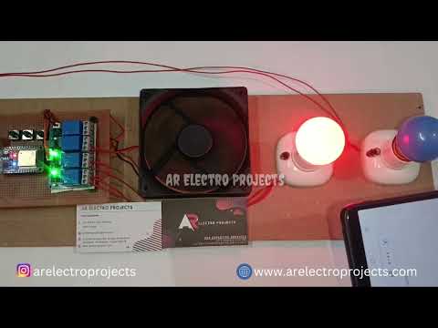 Google Assistant Based Home Automation. Ar Electro Projects.