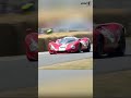 Red Sports Car SHOCKS Race Crowd With Unbelievable Speed! #shorts
