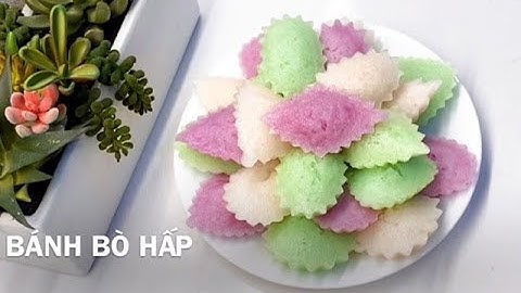 Bánh bò hấp nước cốt dừa—Thơm béo—Nguyên liệu đơn giản và công thức thành công ngay lần làm đầu tiên