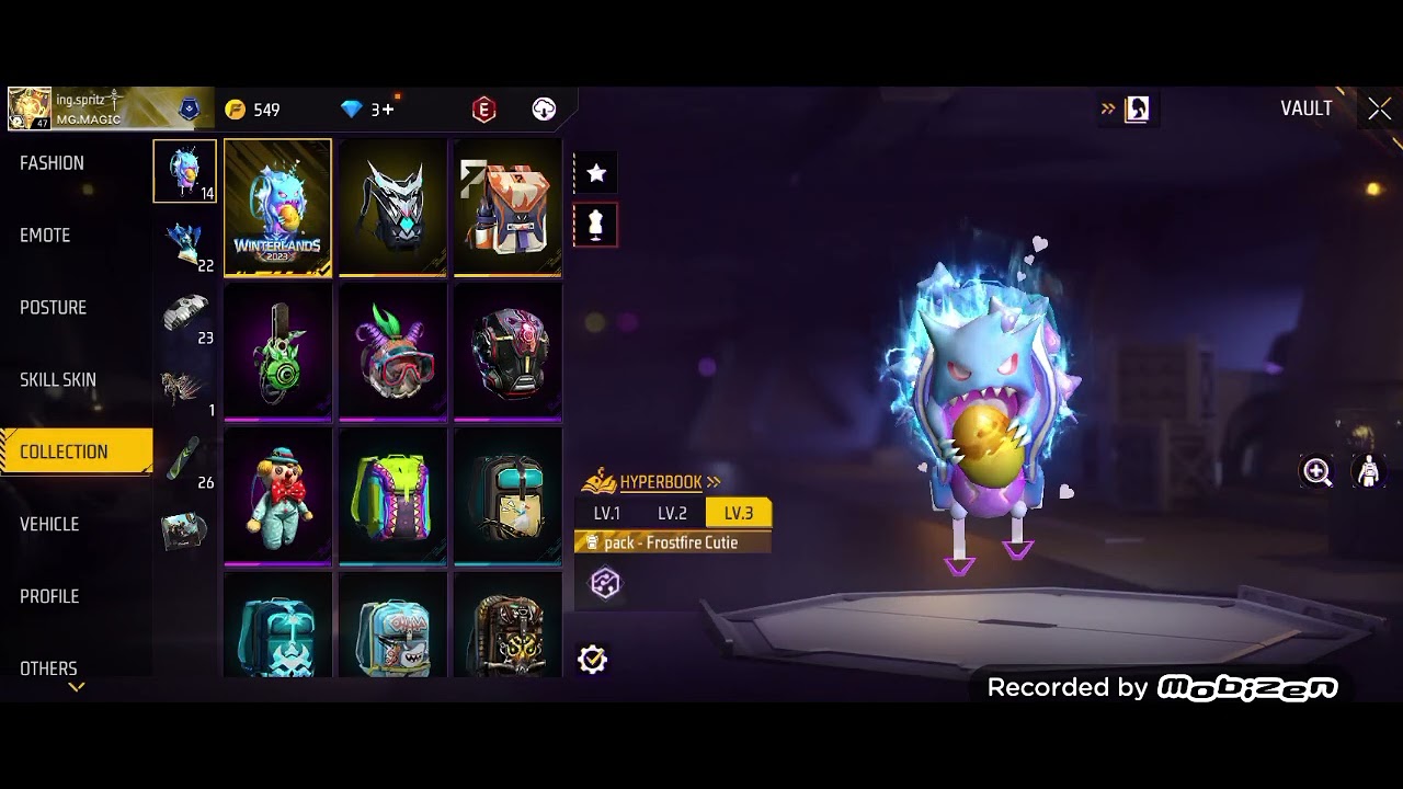 Prezentare cont  unui membru din clan