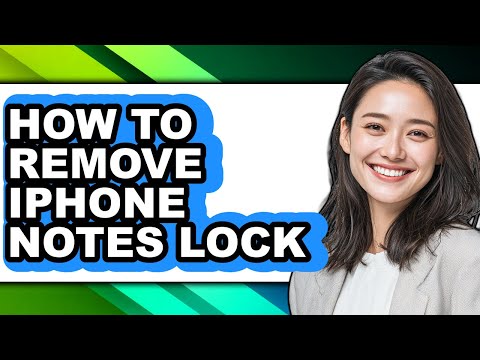 How to Remove Iphone Notes Lock (full Guide)