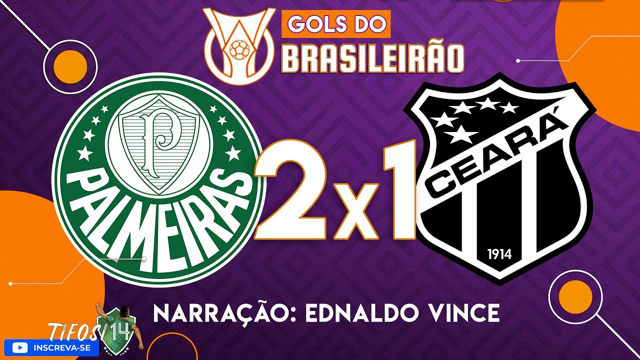 GOLS: Palmeiras 2 x 1 Ceará • Brasileirão 2025 GOLS: Palmeiras 2 x 1 Ceará • Brasileirão 2025