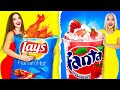 WOW! Best HOT vs COLD Food CHALLENGE! || Last To STOP Eating Wins! Taste Test by RATATA BOOM