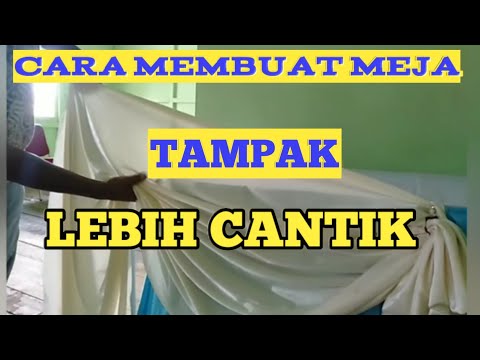 Video: Cara Menghias Meja