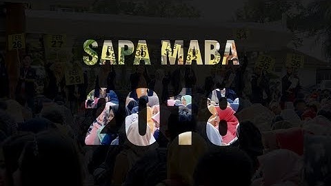 After Movie SAPA MABA UMK 2018