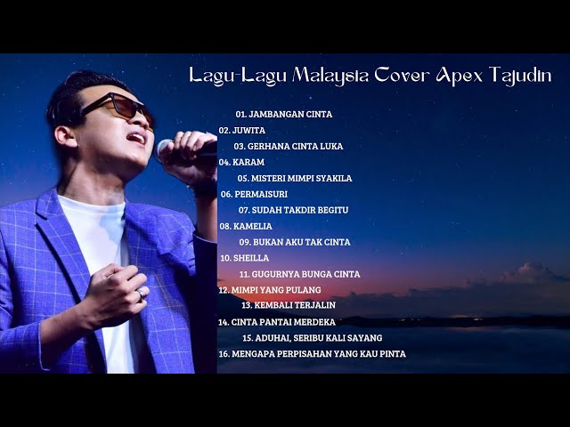 LAGU-LAGU MALAYSIA COVER BY APEX TAJUDIN (1) class=