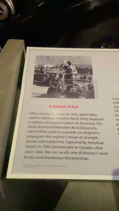 A Symbol of Evil: Hitler’s World War II Car
