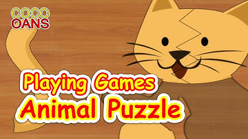 #6 Playing Animal Puzzle - Play Fun Puzzle Games for Kids